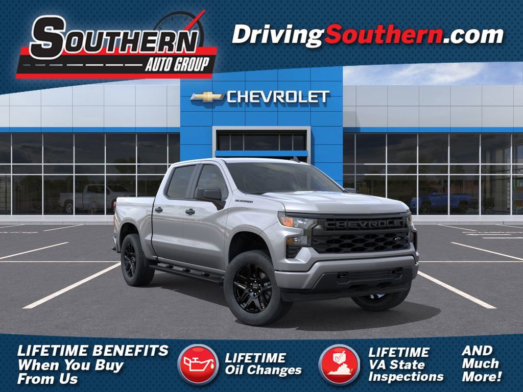 New 2026 Chevrolet Silverado 1500 Custom w/ LPO, Dark Essentials Package image 1