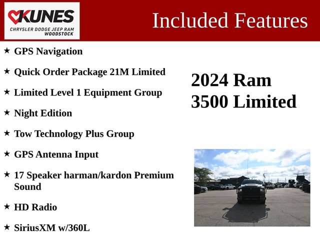 Used 2024 RAM 3500 Limited AWD/4WD image 3