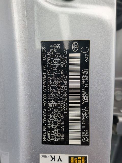 Used 2023 Toyota Prius LE FWD image 34