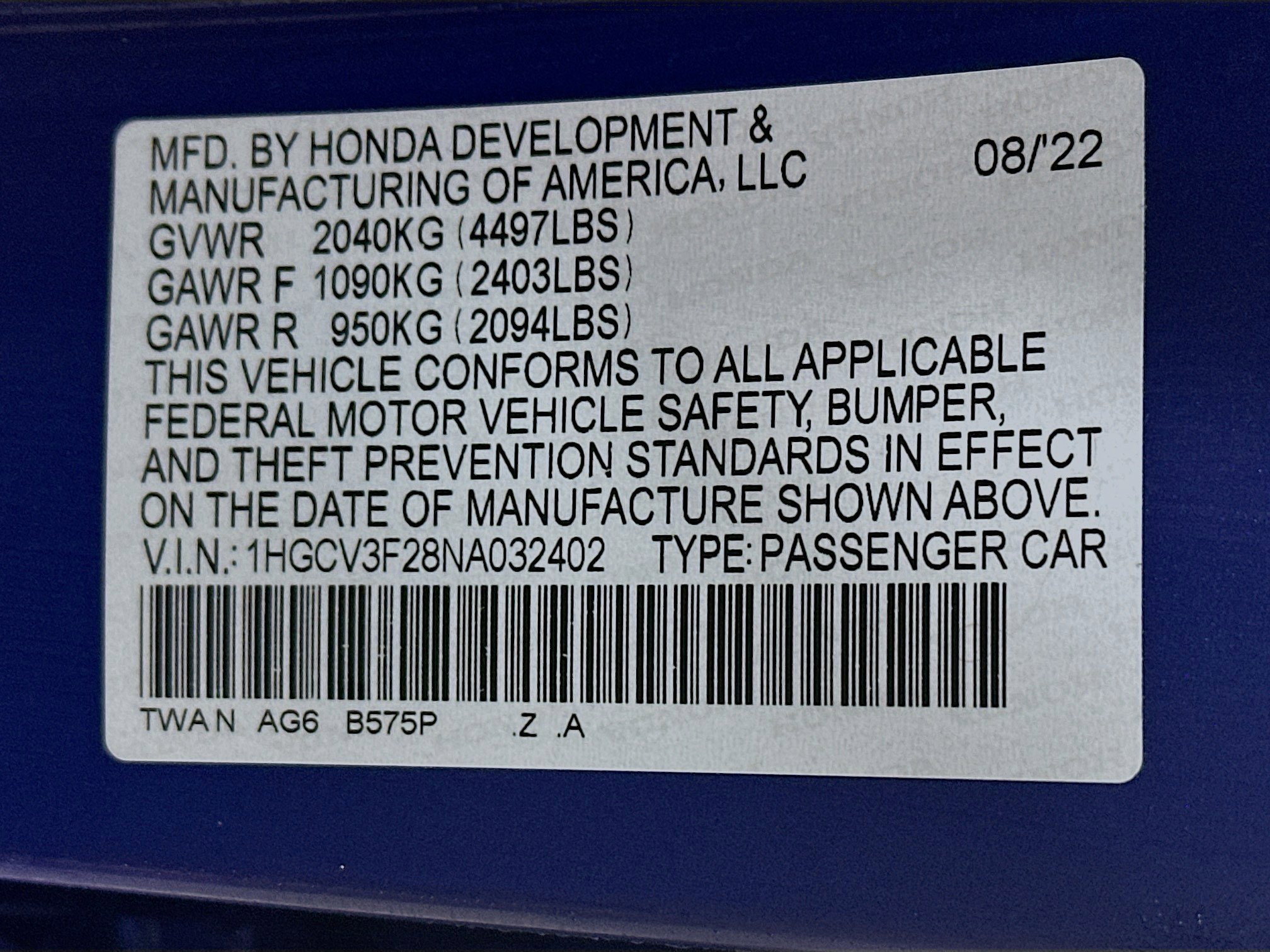 Used 2022 Honda Accord Sport image 29