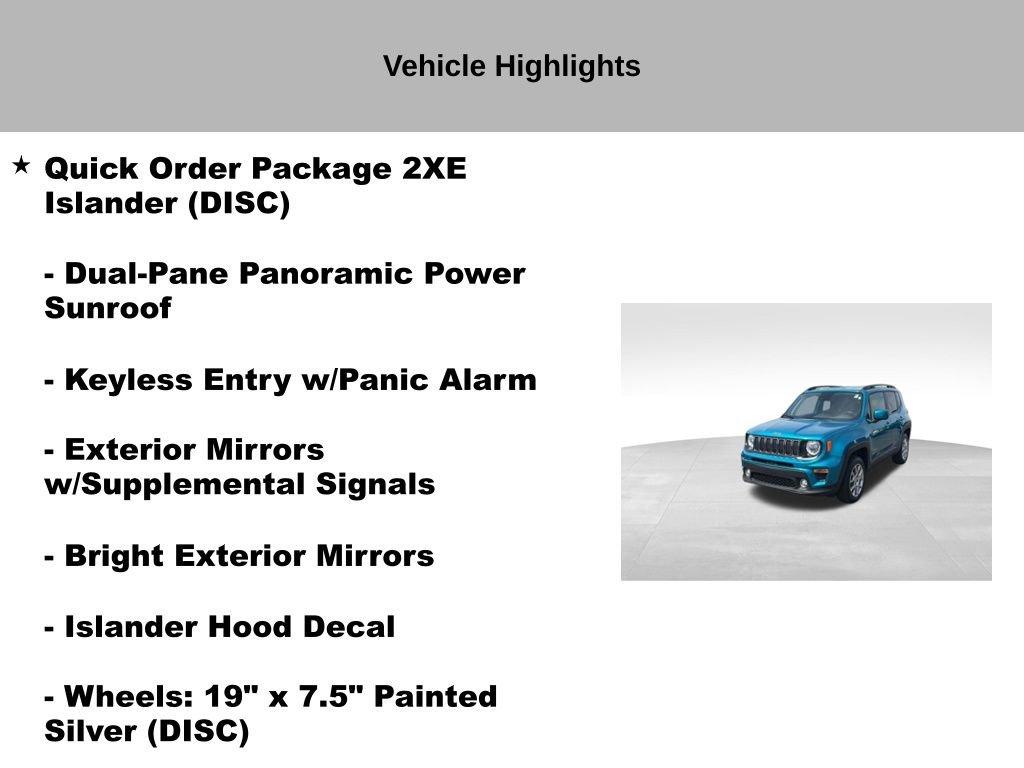 Used 2021 Jeep Renegade Latitude w/ Convenience Group AWD/4WD image 13