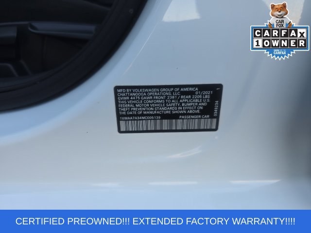Used 2021 Volkswagen Passat 2.0T S FWD image 25