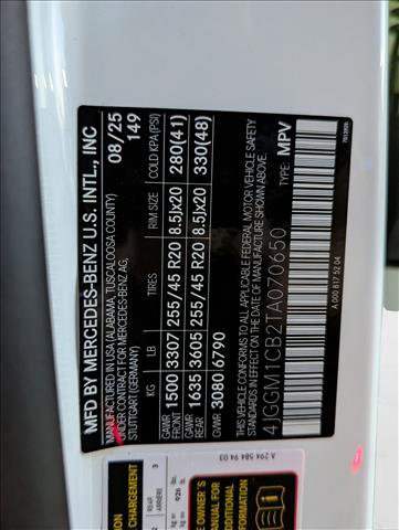 New 2026 Mercedes-Benz EQE 320 4MATIC SUV image 17