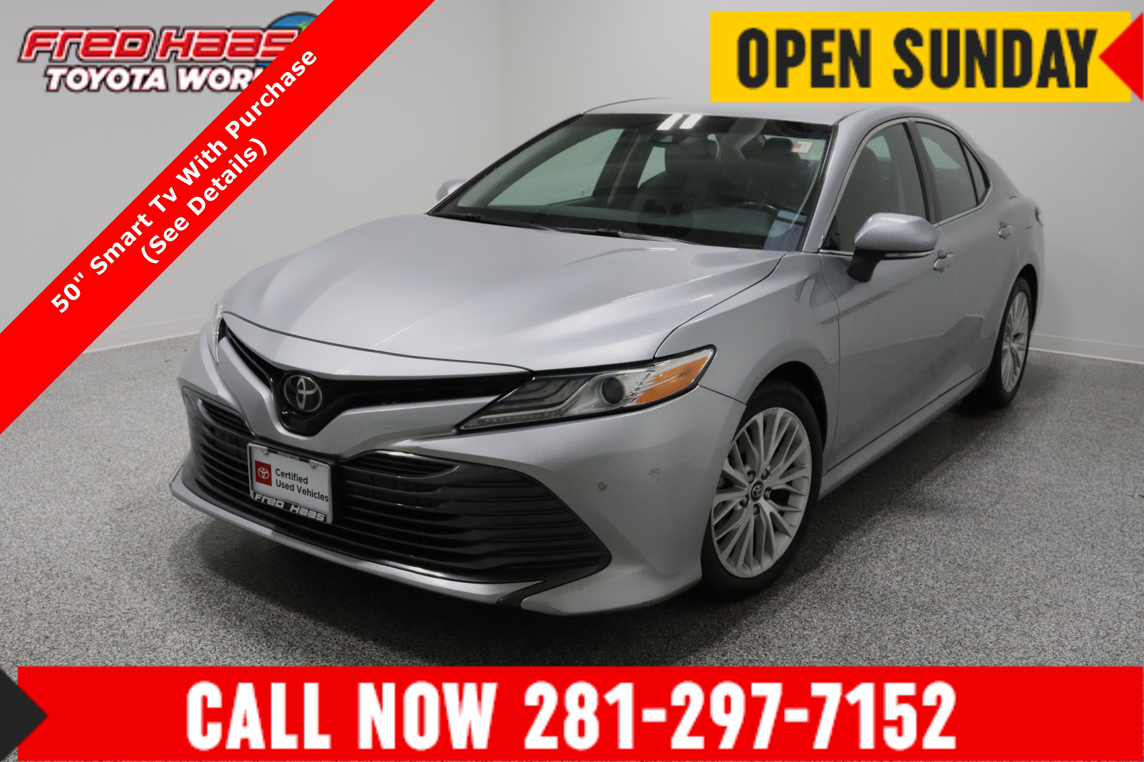 Certified 2018 Toyota Camry XLE