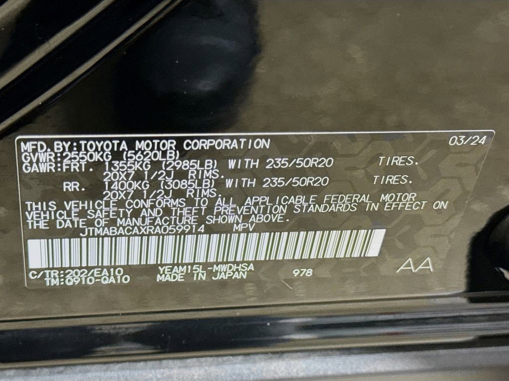 Used 2024 Toyota bZ4X Limited w/ Weather Package image 33