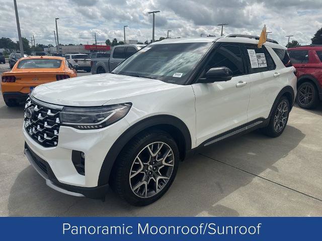 Certified 2025 Ford Explorer Platinum w/ Ultimate Package RWD image 3