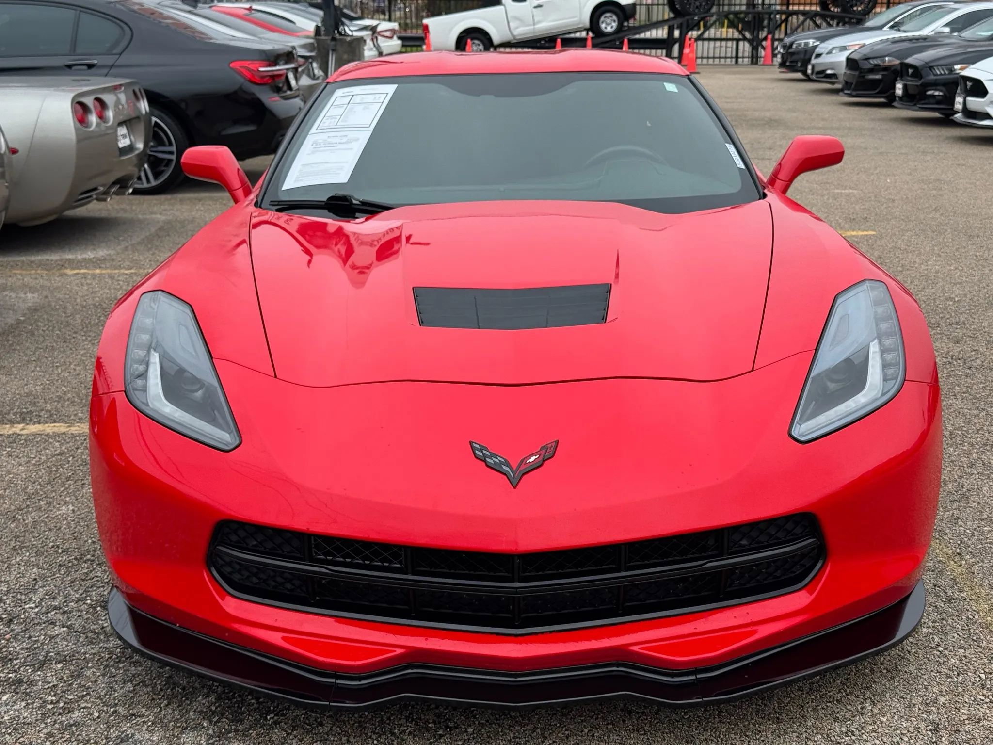 Used 2018 Chevrolet Corvette Stingray Coupe 2D w/ Carbon Flash Badge Package image 2