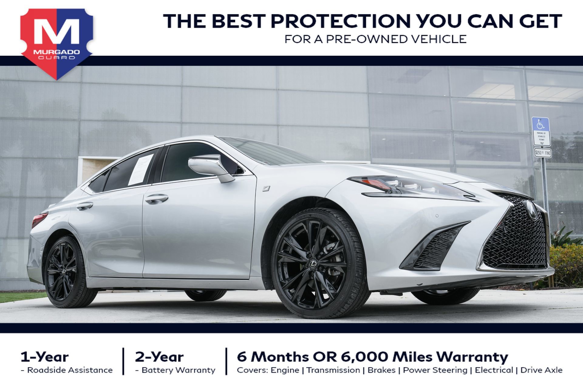 Used 2022 Lexus ES 350 F Sport w/ Accessory Package 2