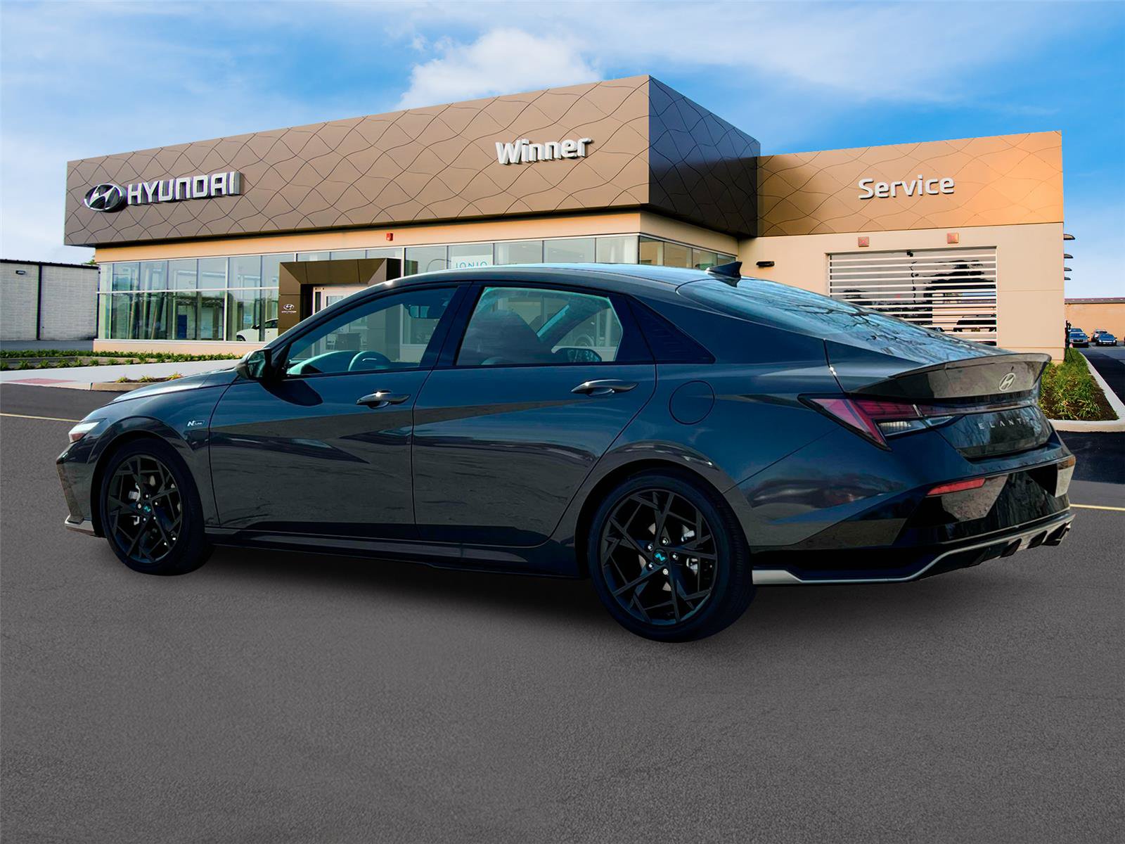 New 2025 Hyundai Elantra N Line FWD image 4