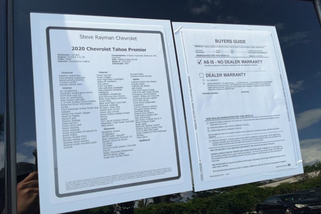 Used 2020 Chevrolet Tahoe Premier AWD/4WD image 26