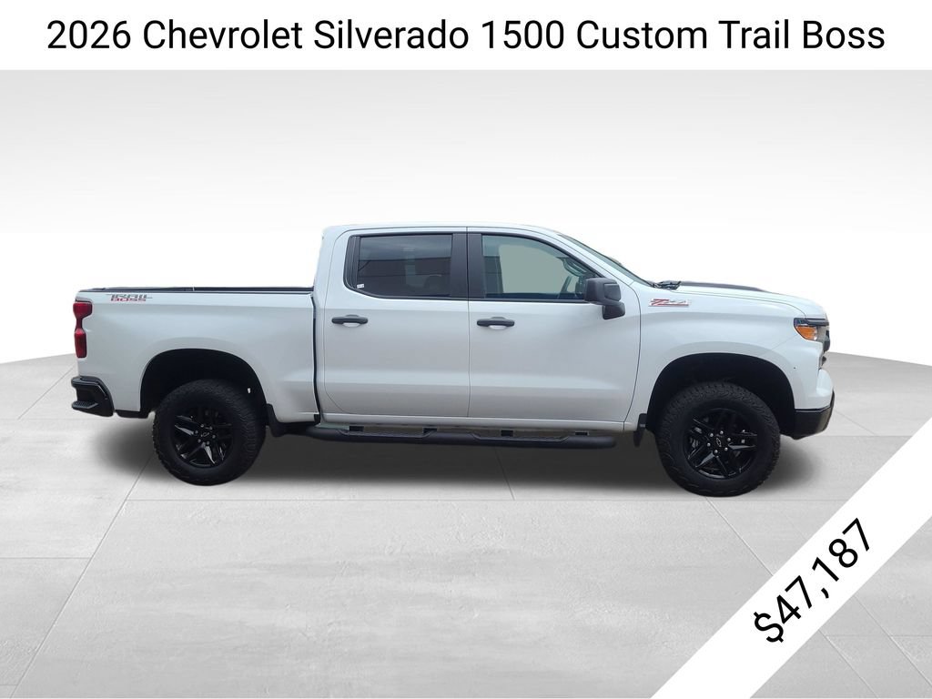 New 2026 Chevrolet Silverado 1500 Custom Trail Boss AWD/4WD image 2