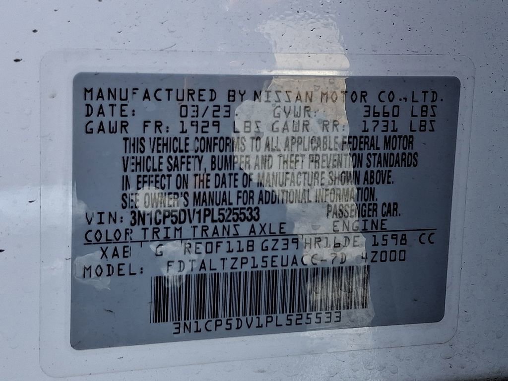 Certified 2023 Nissan Kicks SR w/ SR Premium Package FWD image 26