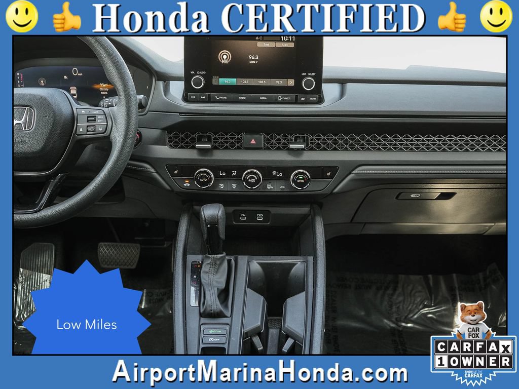 Certified 2023 Honda Accord EX image 23