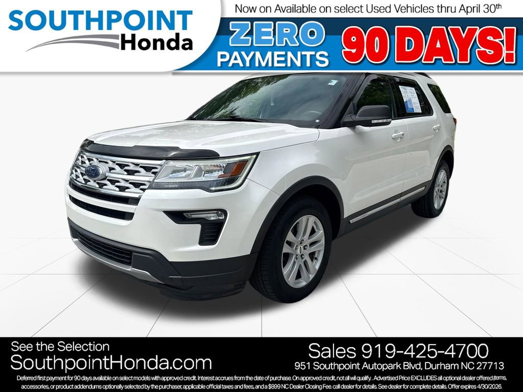 Used 2019 Ford Explorer XLT w/ Equipment Group 201A AWD/4WD image 3