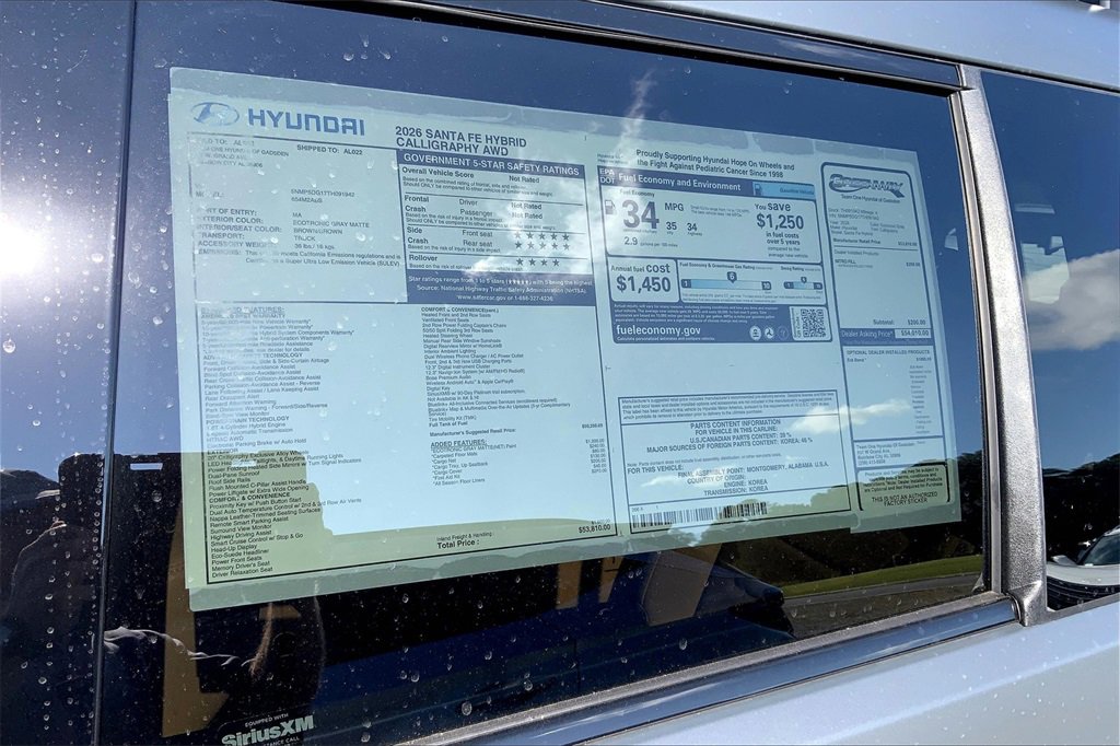 New 2026 Hyundai Santa Fe Calligraphy image 27