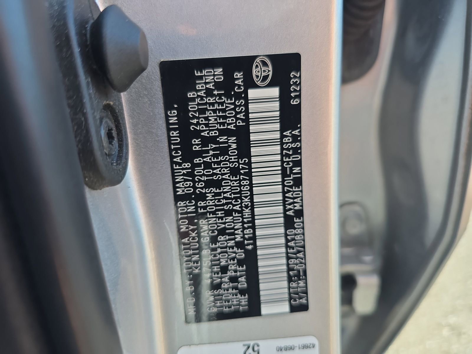 Used 2019 Toyota Camry SE image 28