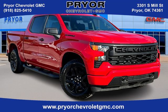 New 2026 Chevrolet Silverado 1500 Custom w/ Turbomax Blackout Package image 1