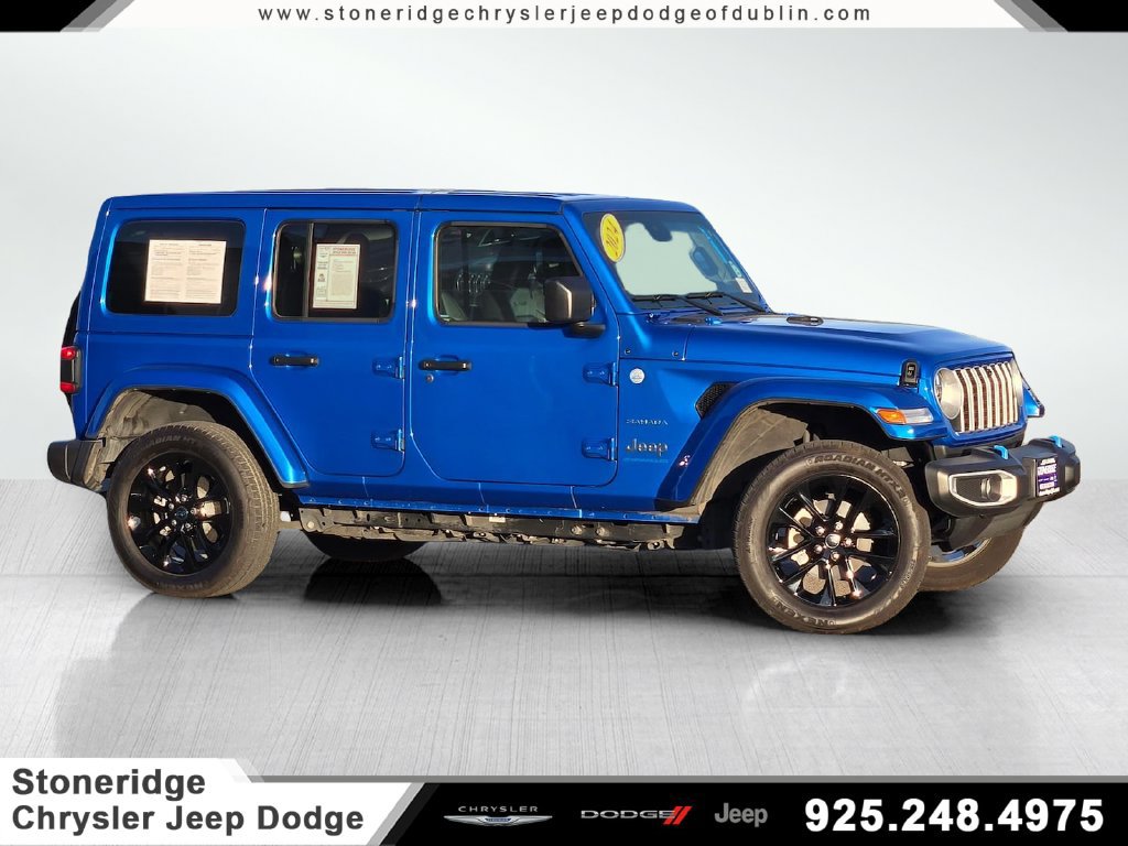 Used 2024 Jeep Wrangler Unlimited Sahara w/ Technology Group