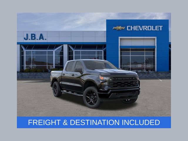 New 2026 Chevrolet Silverado 1500 Custom w/ Turbomax Blackout Package