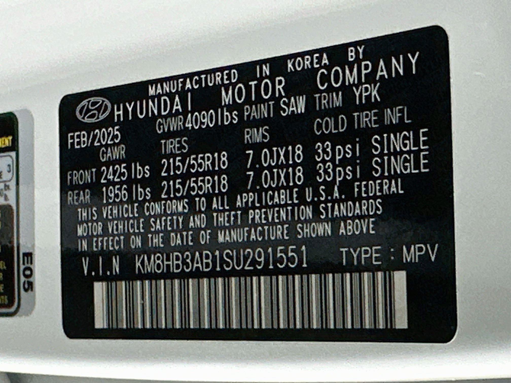 Used 2025 Hyundai Kona SEL FWD image 12