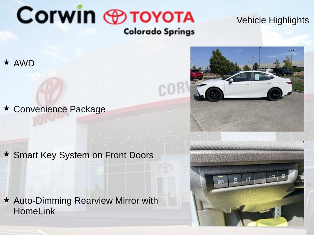 Used 2026 Toyota Camry SE w/ Convenience Package AWD/4WD image 14