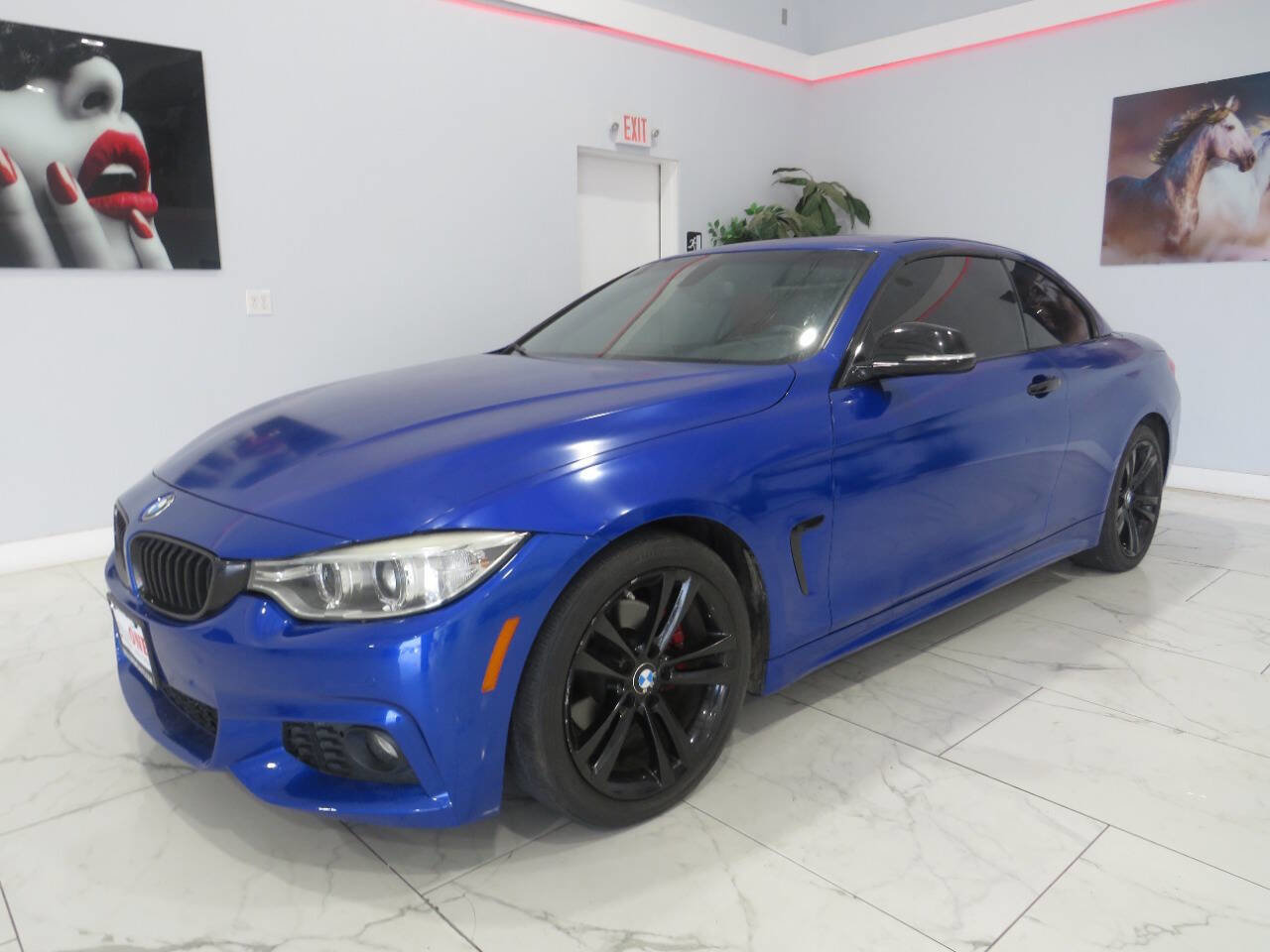 Used 2016 BMW 428i Convertible w/ M Sport Package RWD image 7