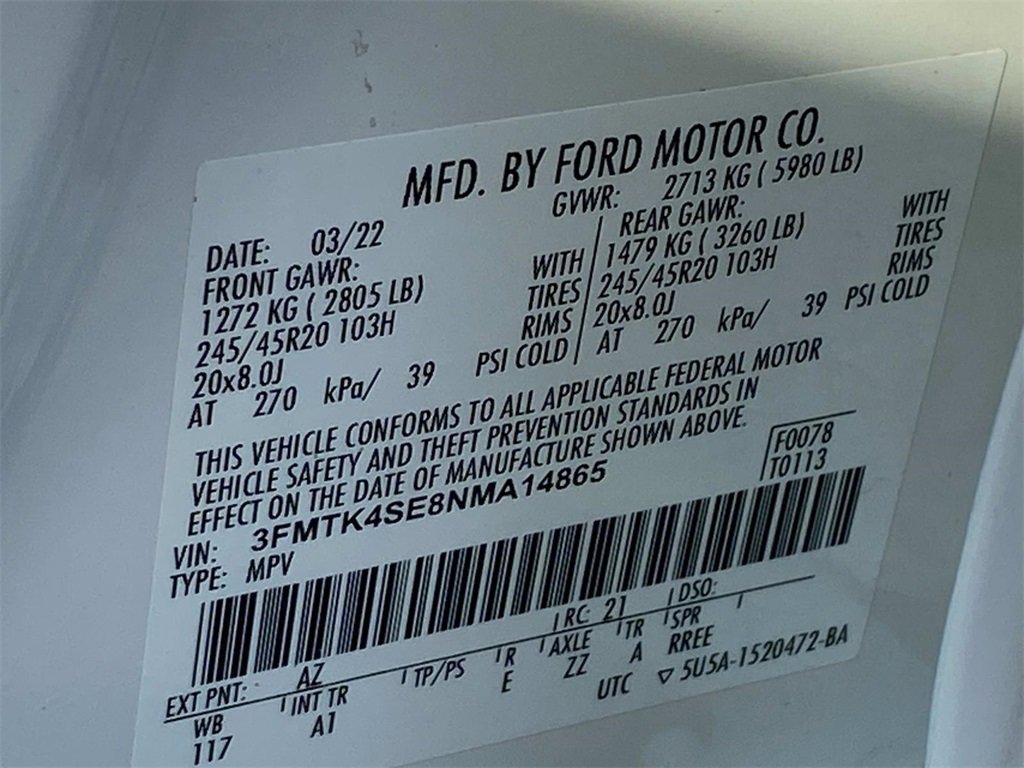 Used 2022 Ford Mustang Mach-E GT image 23