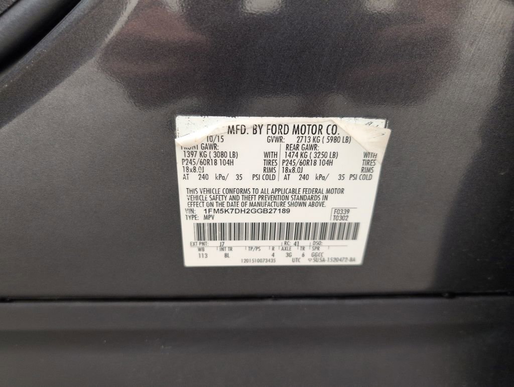 Used 2016 Ford Explorer XLT w/ Equipment Group 201A image 46