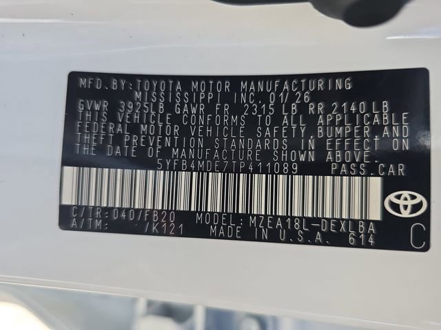 New 2026 Toyota Corolla LE image 34