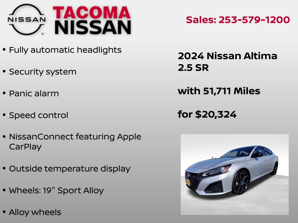 Used 2024 Nissan Altima 2.5 SR image 7