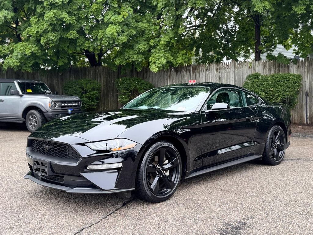 Used 2021 Ford Mustang Coupe w/ Black Accent Package RWD image 2