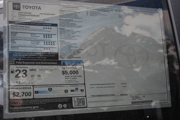 New 2026 Toyota Land Cruiser AWD/4WD image 14