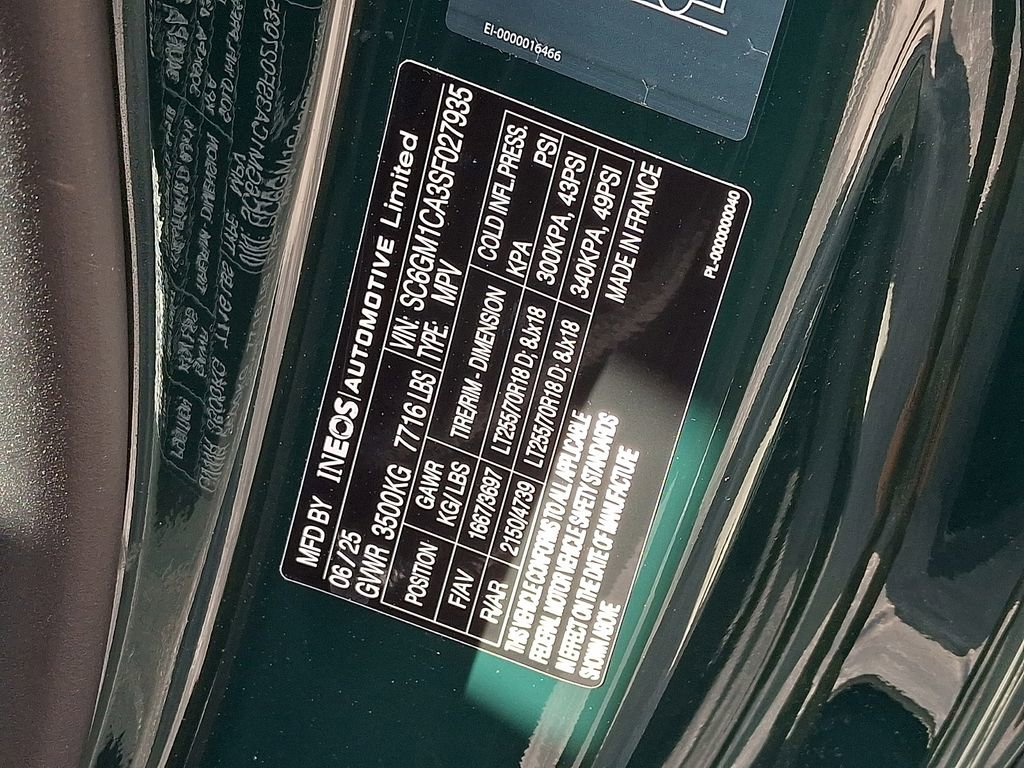 New 2025 INEOS Grenadier Fieldmaster Edition image 12