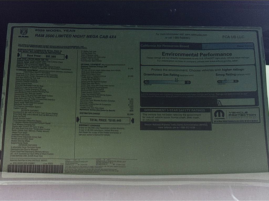 New 2026 RAM 3500 Limited image 21