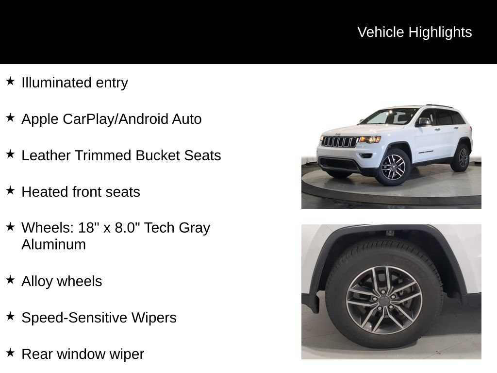 Used 2019 Jeep Grand Cherokee Limited AWD/4WD image 19