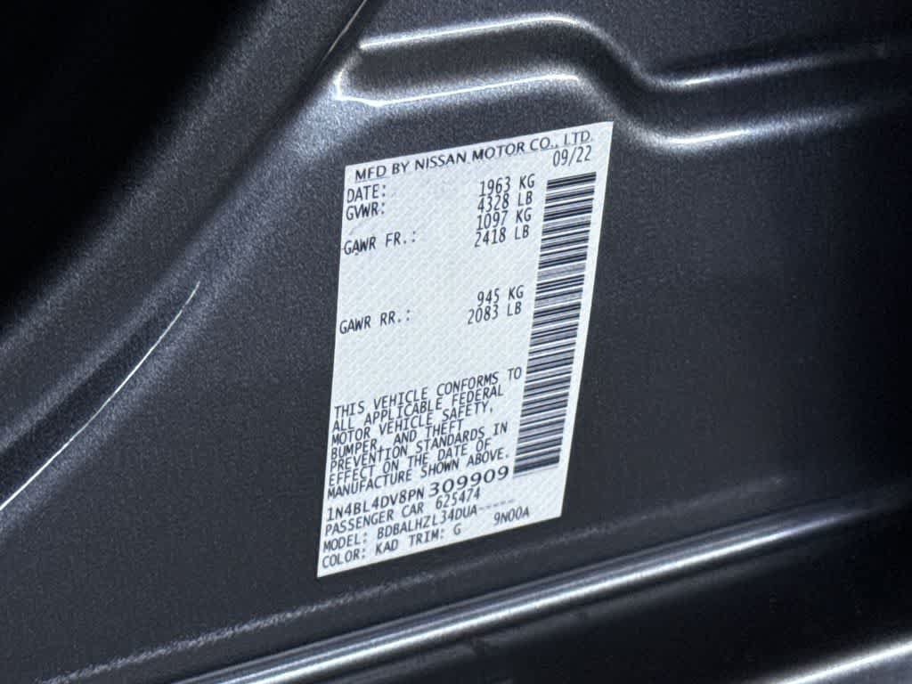 Used 2023 Nissan Altima 2.5 SV FWD image 29