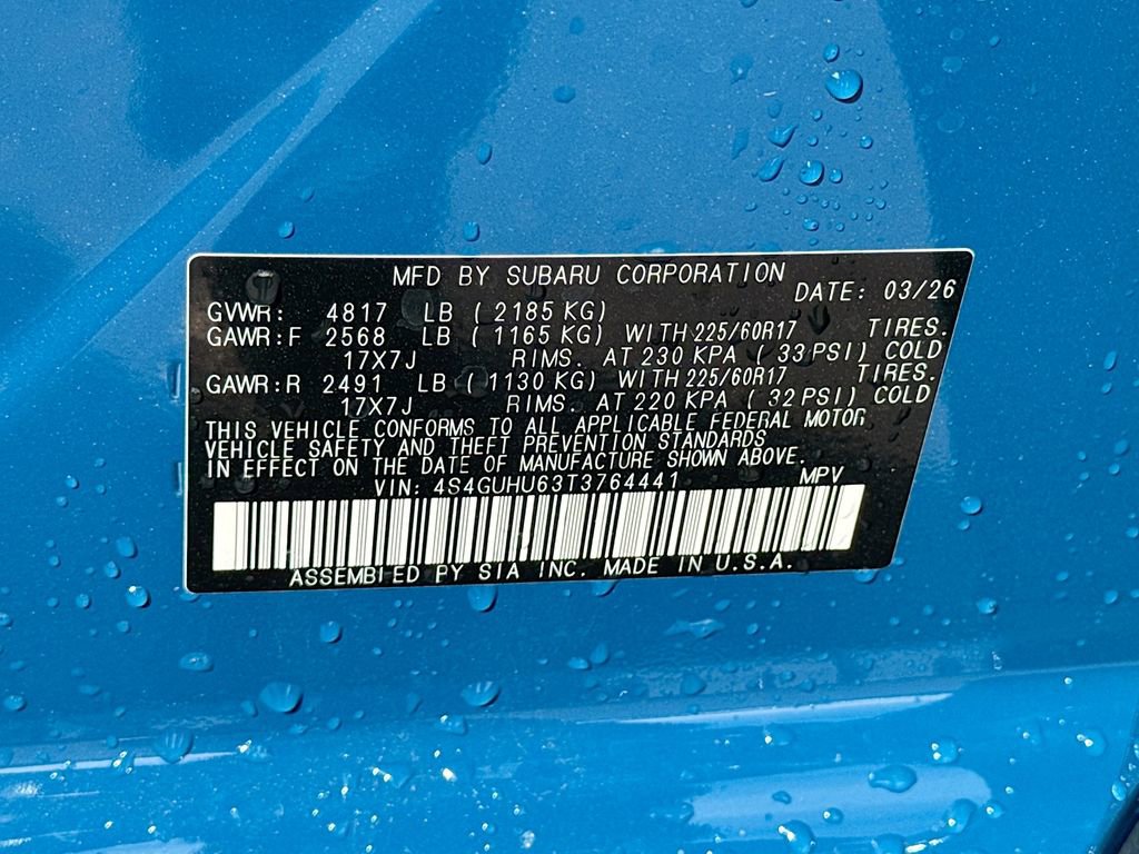 New 2026 Subaru Crosstrek 2.5i Wilderness image 31