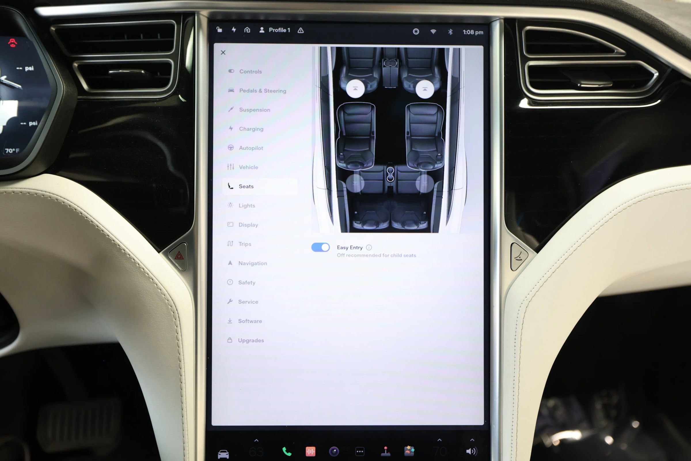 Used 2017 Tesla Model X 75D AWD/4WD image 64