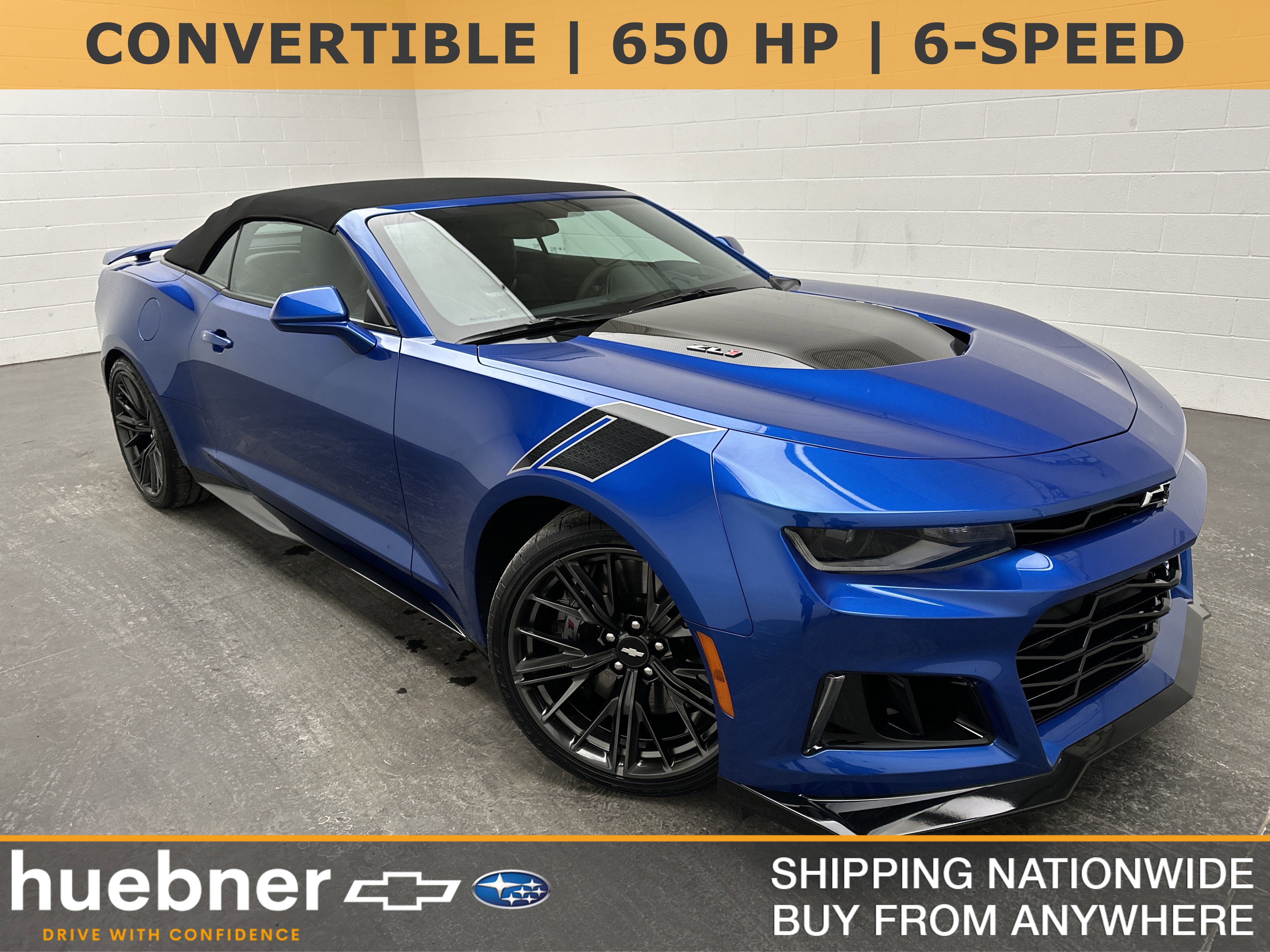 Used 2018 Chevrolet Camaro ZL1 w/ LPO, ZL1 Protection Package