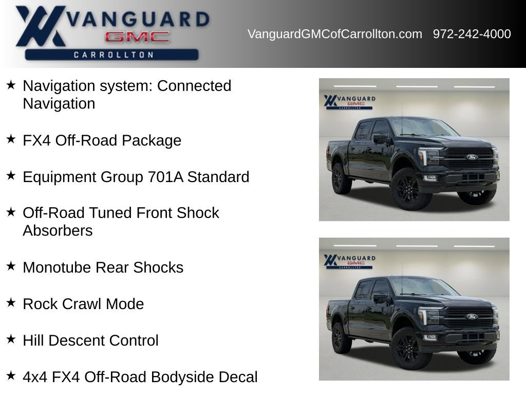 Used 2024 Ford F150 Platinum w/ FX4 Off-Road Package AWD/4WD image 6