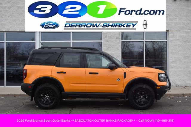 New 2026 Ford Bronco Sport Outer Banks w/ Sasquatch Outer Banks Package image 3