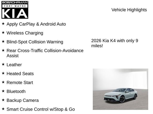 New 2026 Kia K4 EX image 7