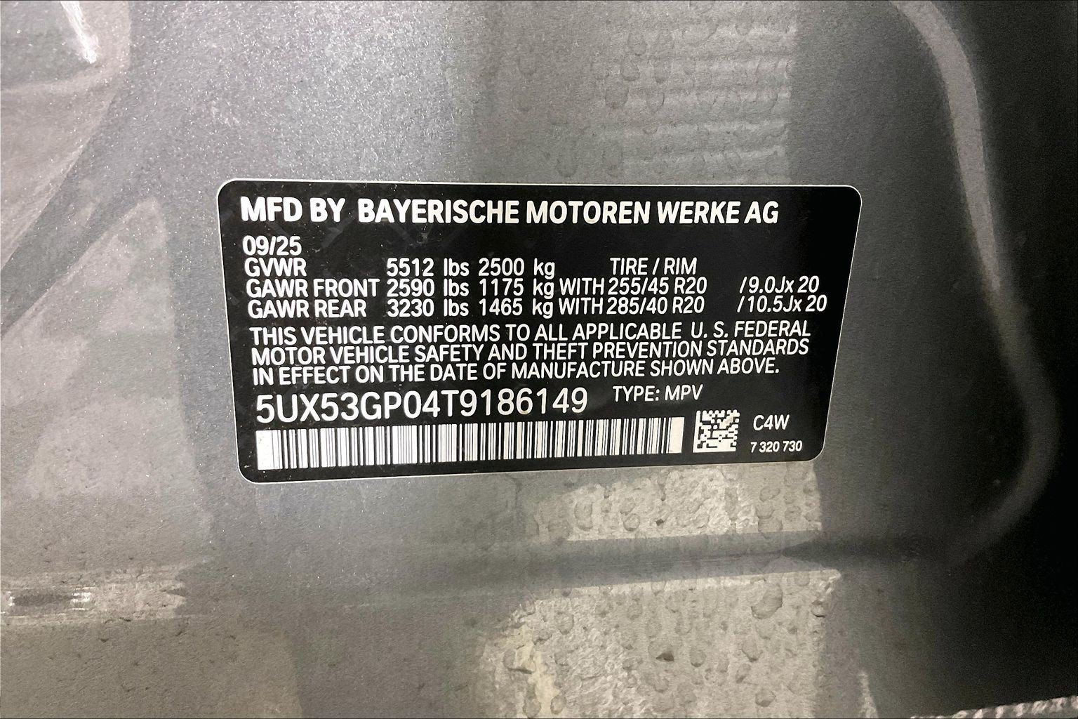 Certified 2026 BMW X3 xDrive30i AWD/4WD image 4
