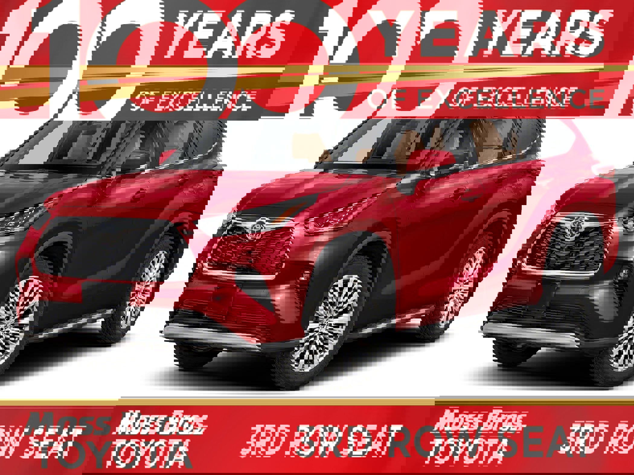 New 2025 Toyota Highlander Platinum
