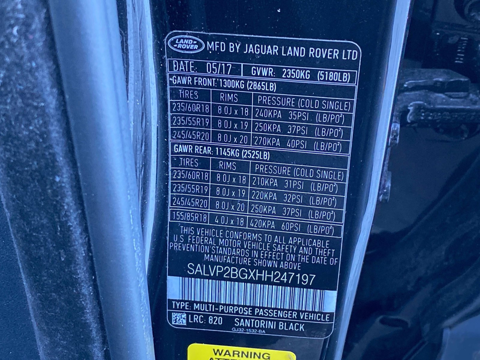 Used 2017 Land Rover Range Rover Evoque SE Premium AWD/4WD image 17