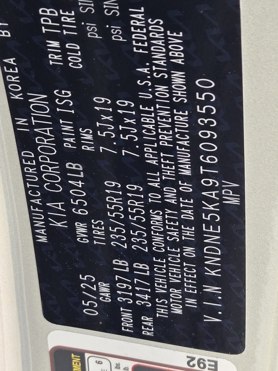 New 2026 Kia Carnival SX image 26