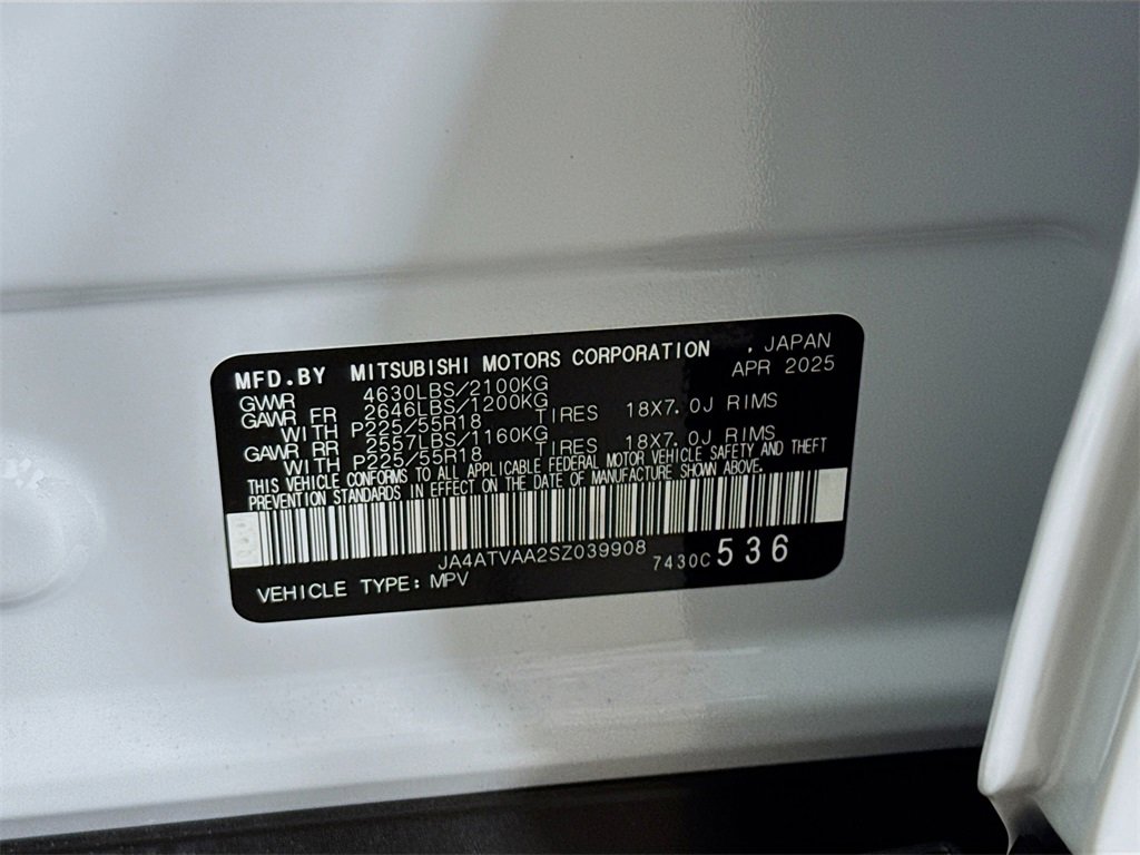 New 2025 Mitsubishi Eclipse Cross LE image 30