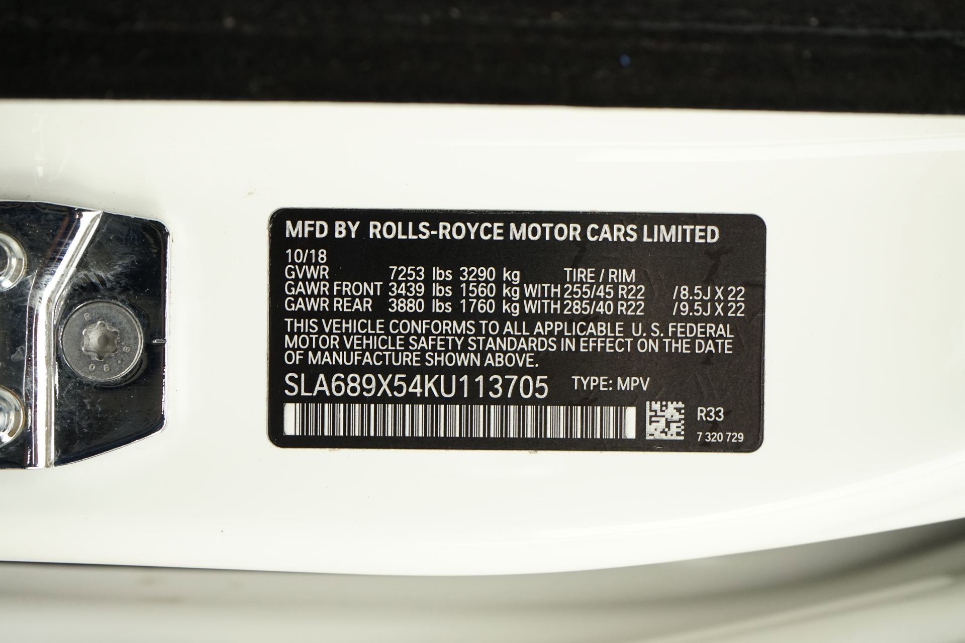 Used 2019 Rolls-Royce Cullinan AWD/4WD image 37