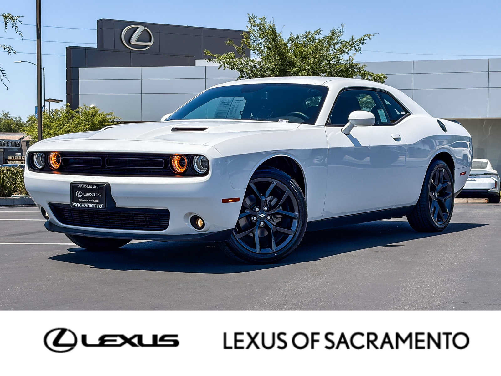 Used 2023 Dodge Challenger SXT w/ Blacktop Package RWD image 1