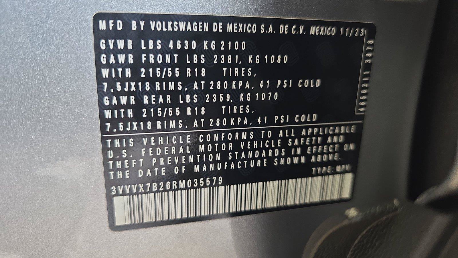 Used 2024 Volkswagen Taos SE AWD/4WD image 30